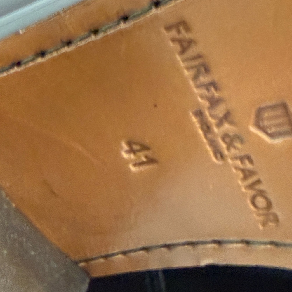 Fairfax & Favor Regina mahogany leather boots regular fit size 9 1/2 - Picture 6 of 9
